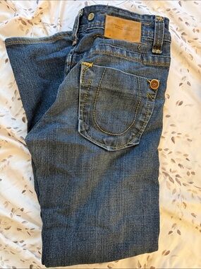True Religion Men’s Classic Blue Denim Jeans